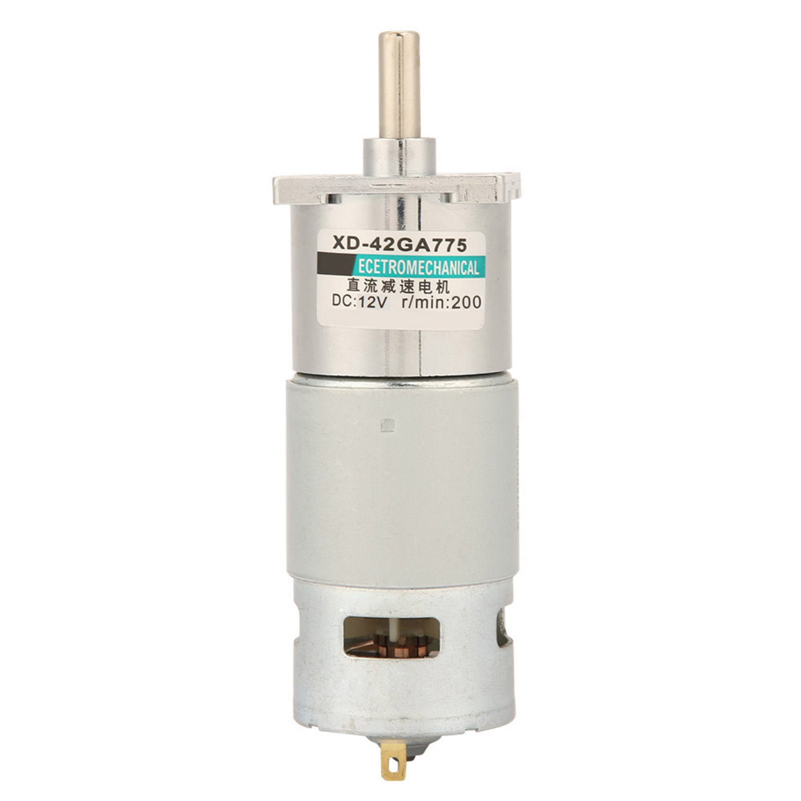 Mikro-gleichstrom-getriebemotor Xd-42ga775, 12-v-drehzahlregelung, Rechts-/linkslauf, 200 U/min Für Roboteranwendungen