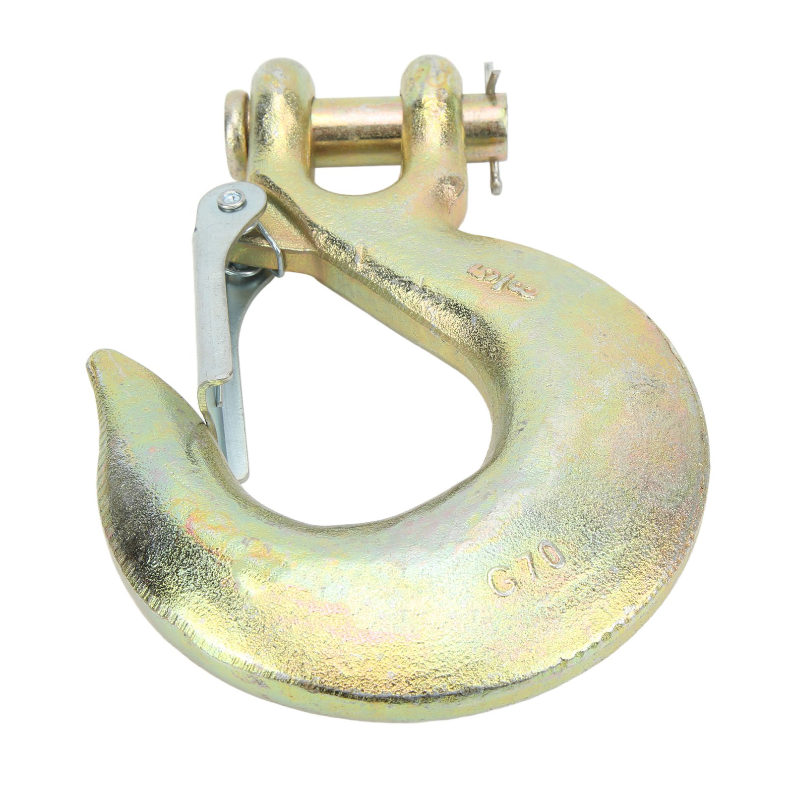 Verdickter Hebehaken Aus Legiertem Stahl, Hochtemperaturgehärtet, 13500 Lbs (ca. 6124 Kg) Für Hafentransporte, 5/8 Zoll (ca. 15,9 Mm)