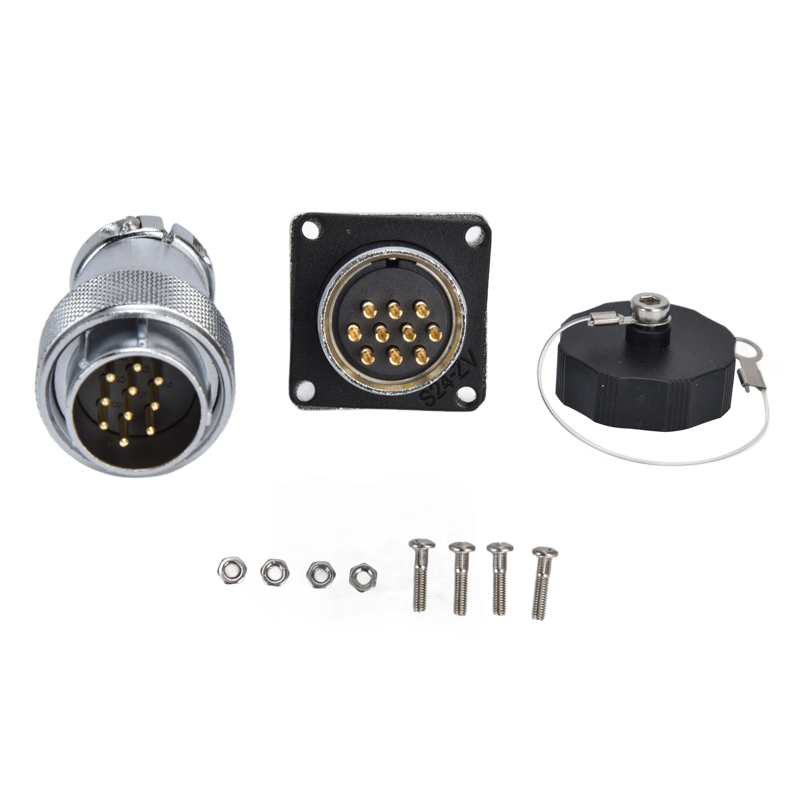 Ws24 500v Wasserdichter Stromanschluss Für Luftfahrtstecker, Wasserbeständiger Stecker Und Buchse