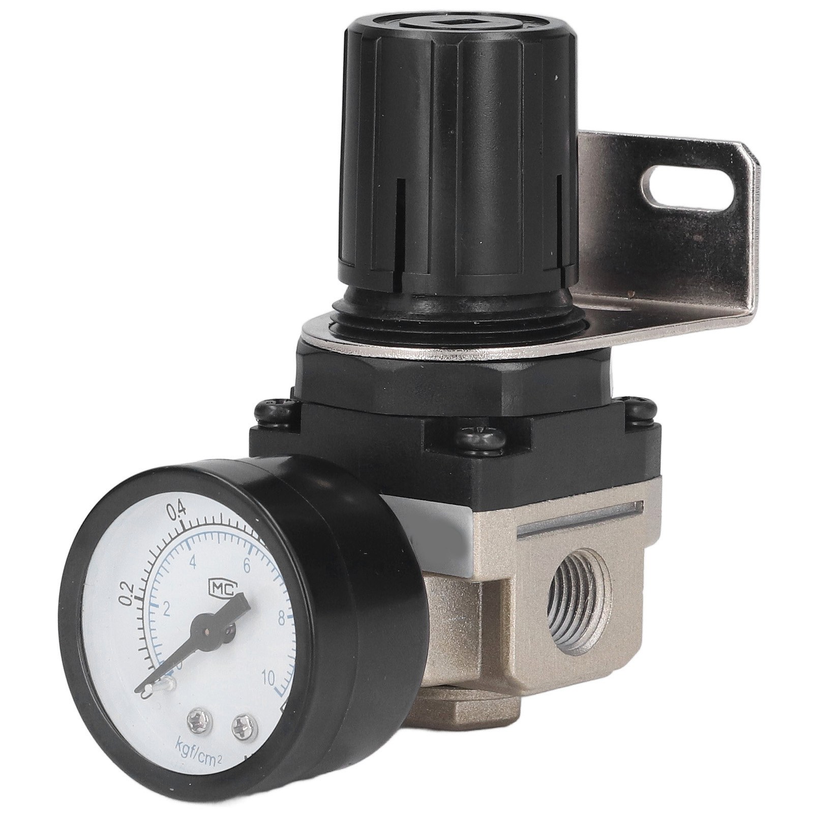 Luftdruckregler G1/4 0,05–0,85 Mpa Mit Manometer Und Halterung, Einstellbares Steuerventil Ar2000-02