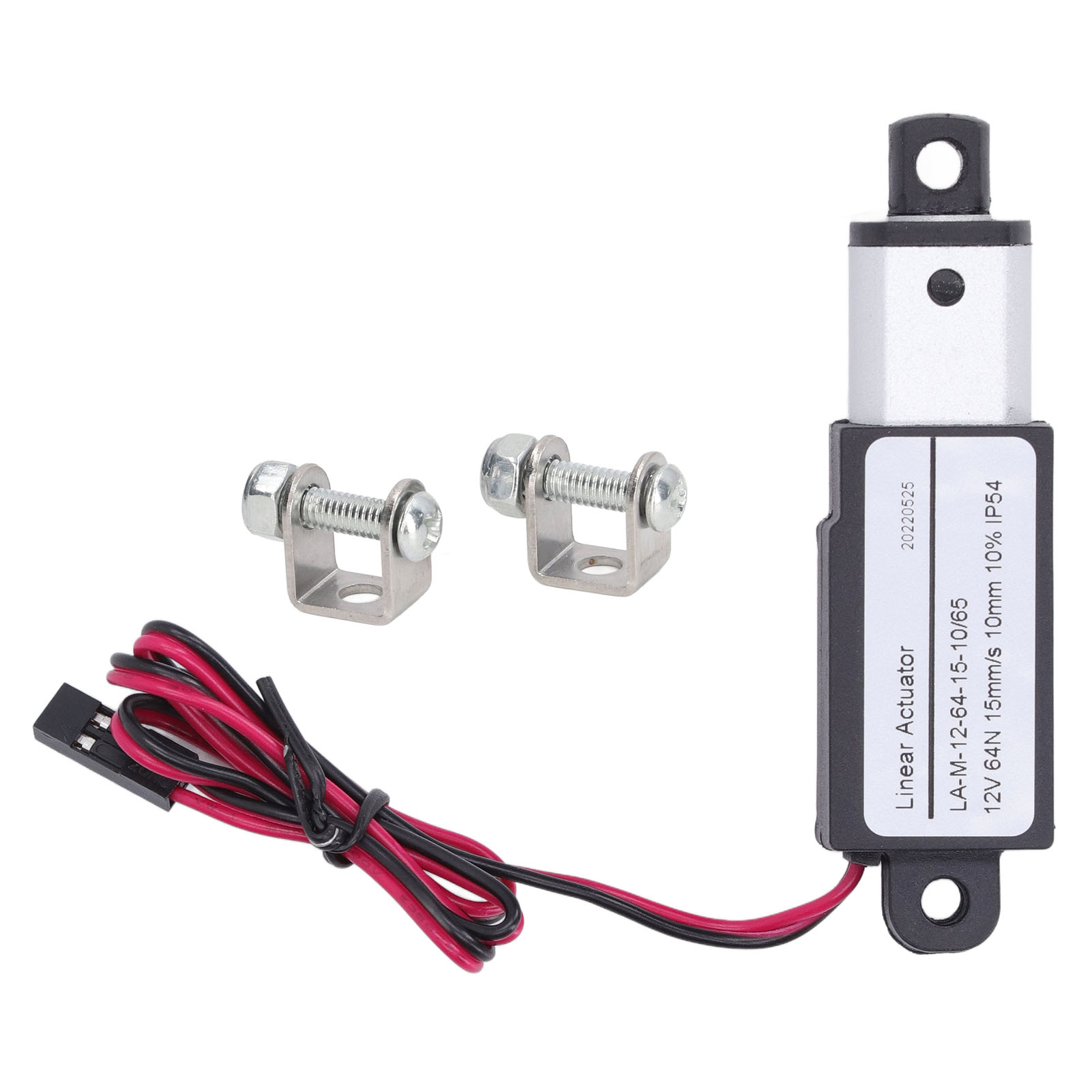 Mini-12v-elektrischer Linearantrieb Für Landmaschinen, 10 Mm Hub, Aus Aluminium Und Abs.