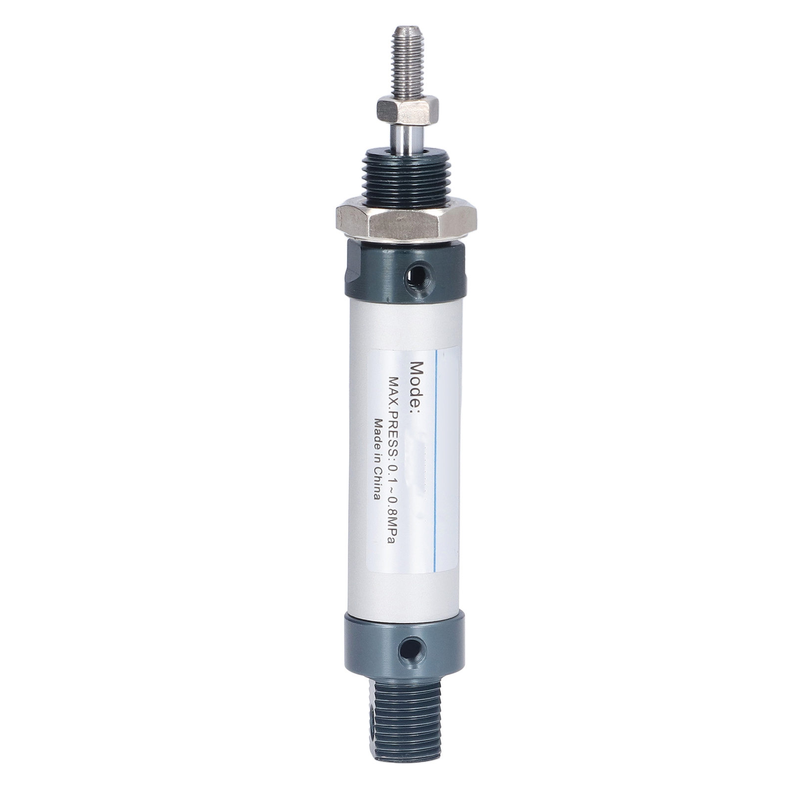 Miniatur-doppelwirkungs-pneumatikzylinder 16 Mm Aus Aluminiumlegierung Mal16x25 30–800 Mm/s 0,1–0,8 Mpa