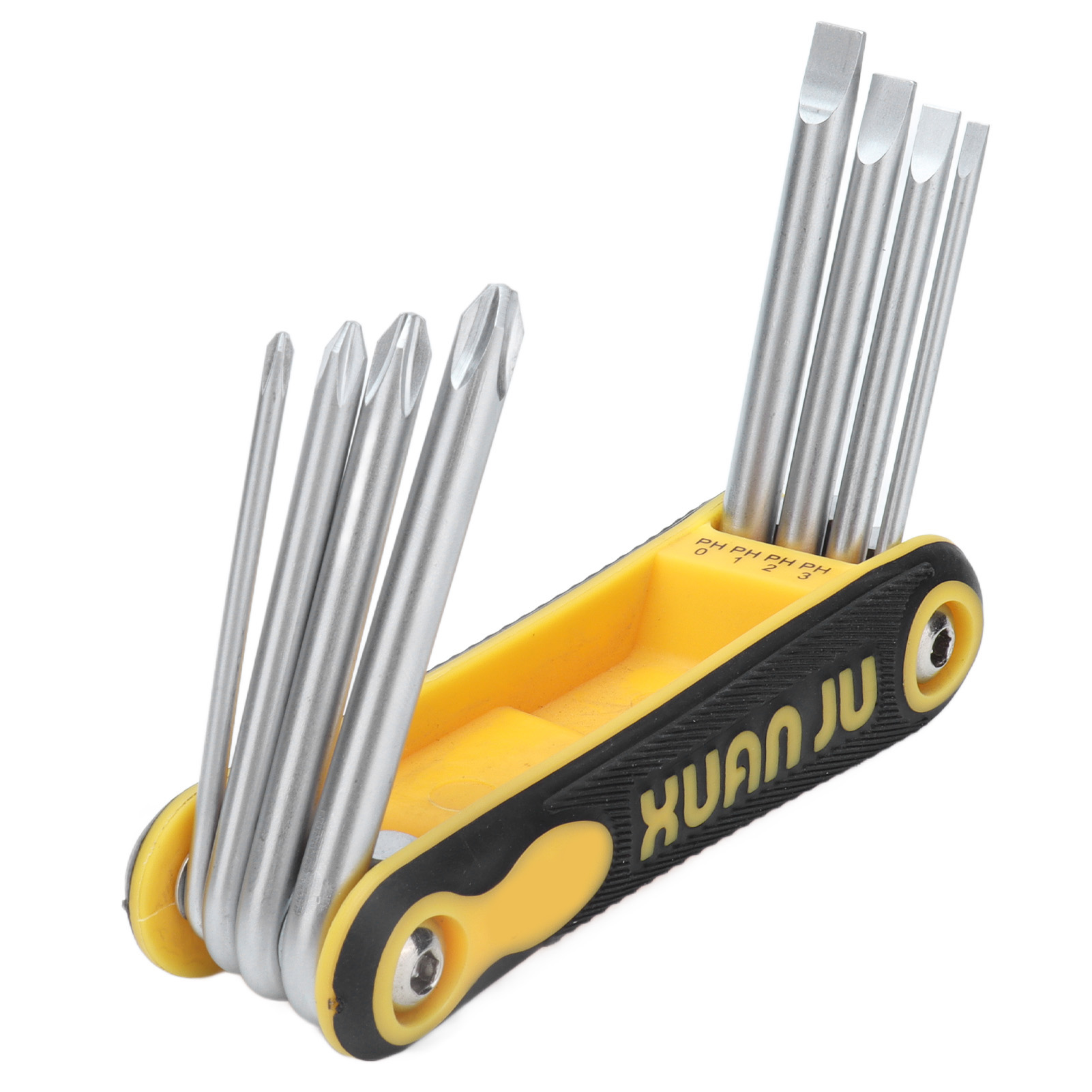 8-in-1 Klappschraubendreher-set, Tragbares Handwerkzeugset Für Reparaturen