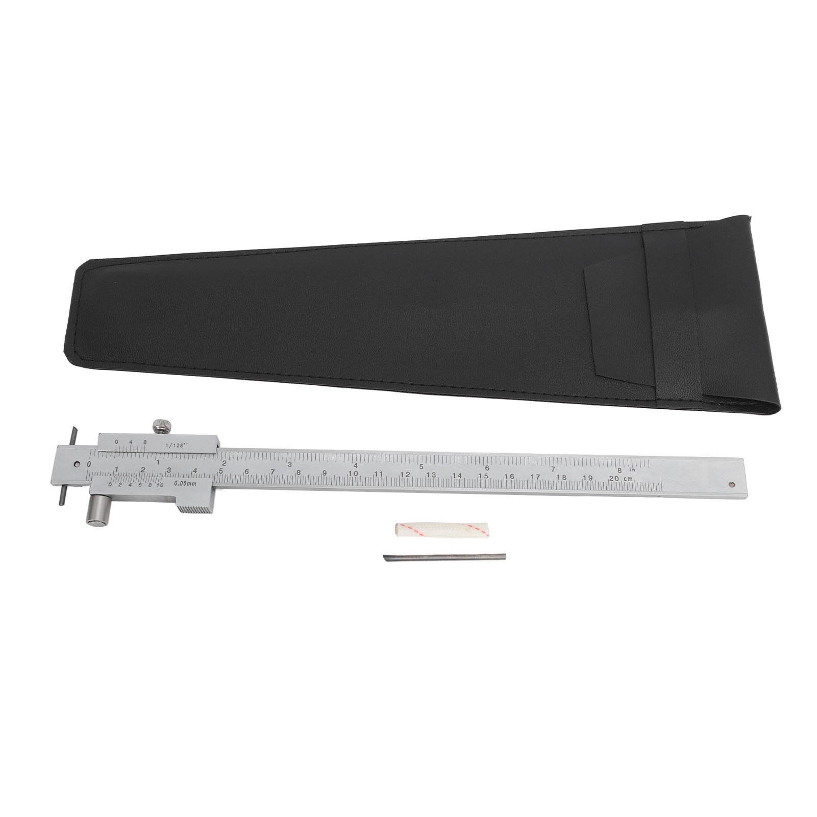 Messschieber Aus Edelstahl (0–200 Mm), Anreißlehre Mit Hartmetallspitze Für Präzises Markieren