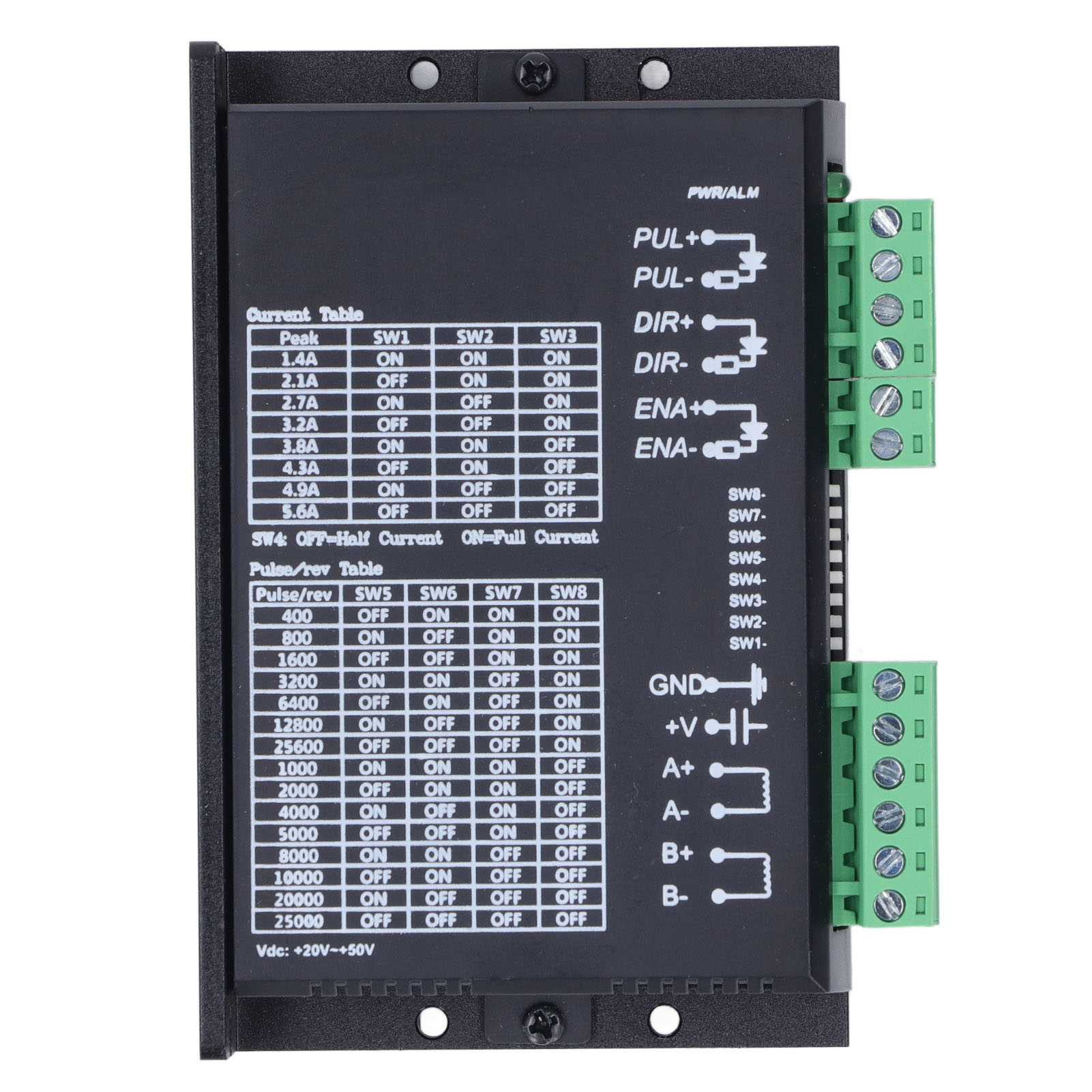 Dm556 1,4a-5,6a Einstellbarer Dsp-schrittmotortreiber Für 57er, 60er Und 86er Motoren