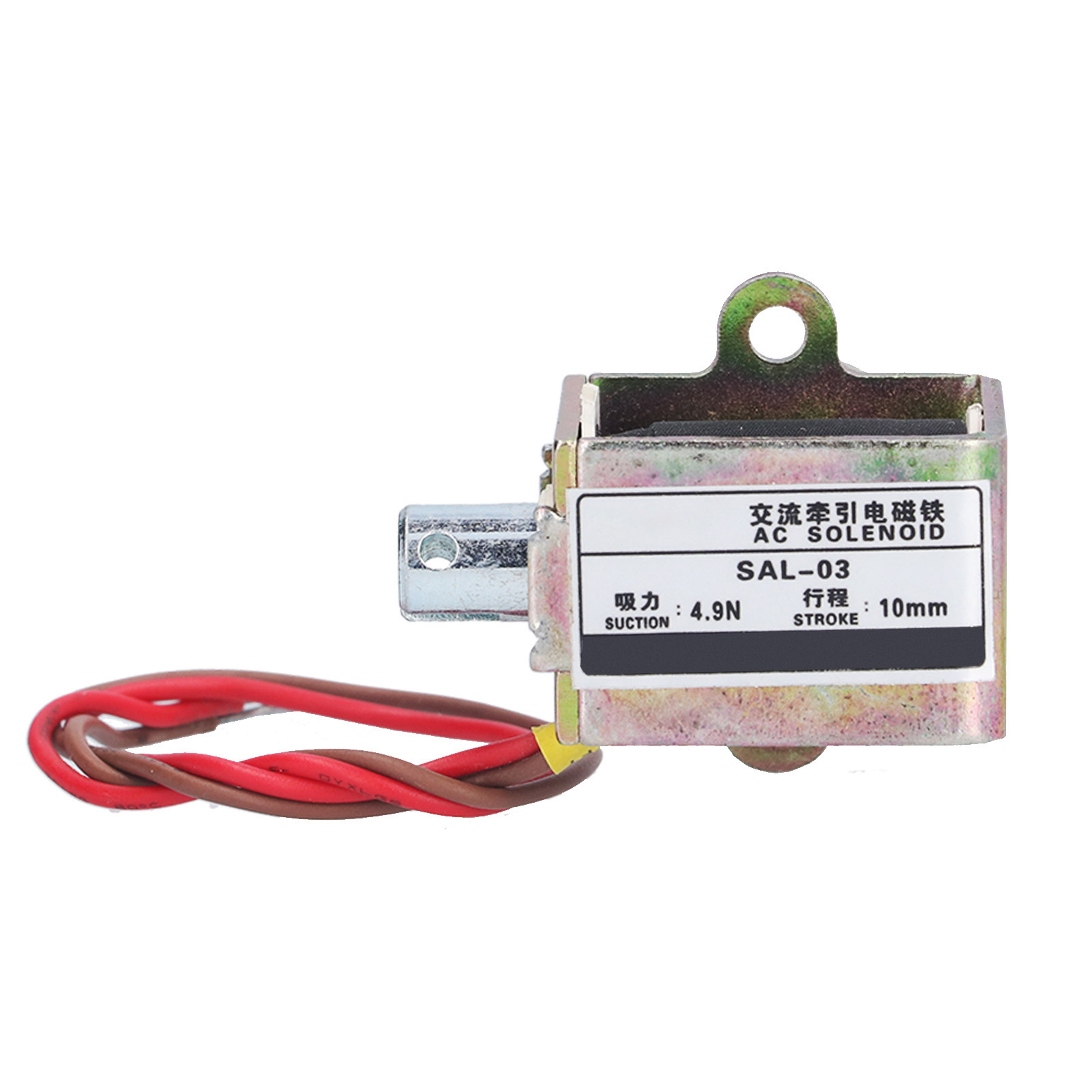 Berm-elektromagnet Für Traktion, 4,9 N, 10 Mm Hub, Modell Sal-03, Wechselspannung 220 V