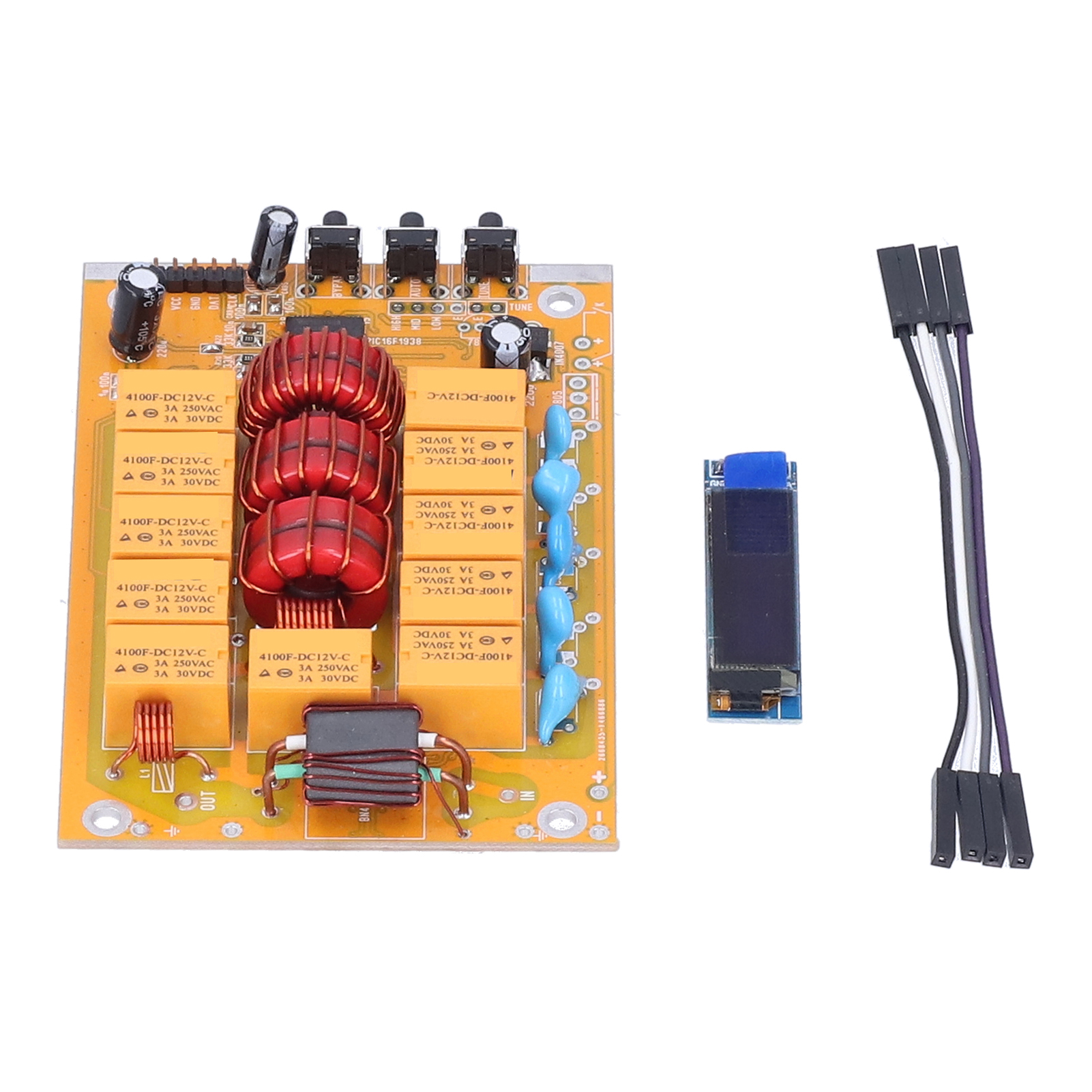 Automatisches Hf-antennenanpassungsmodul Atu-60 Mit Display, 5ω-1,2kω Bereich Für Funkmodulation