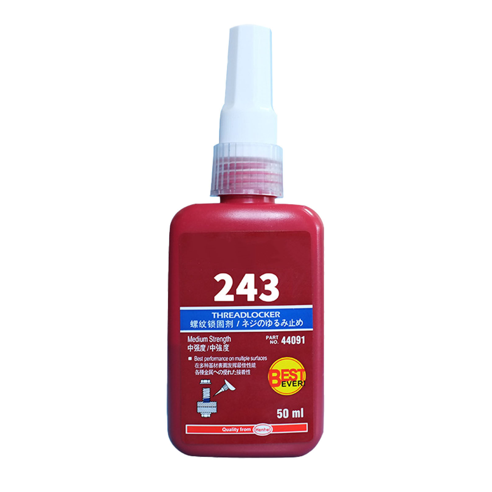 Rostbeständige Gewindesicherung, Hochfester Schraubensicherungskleber 50 Ml