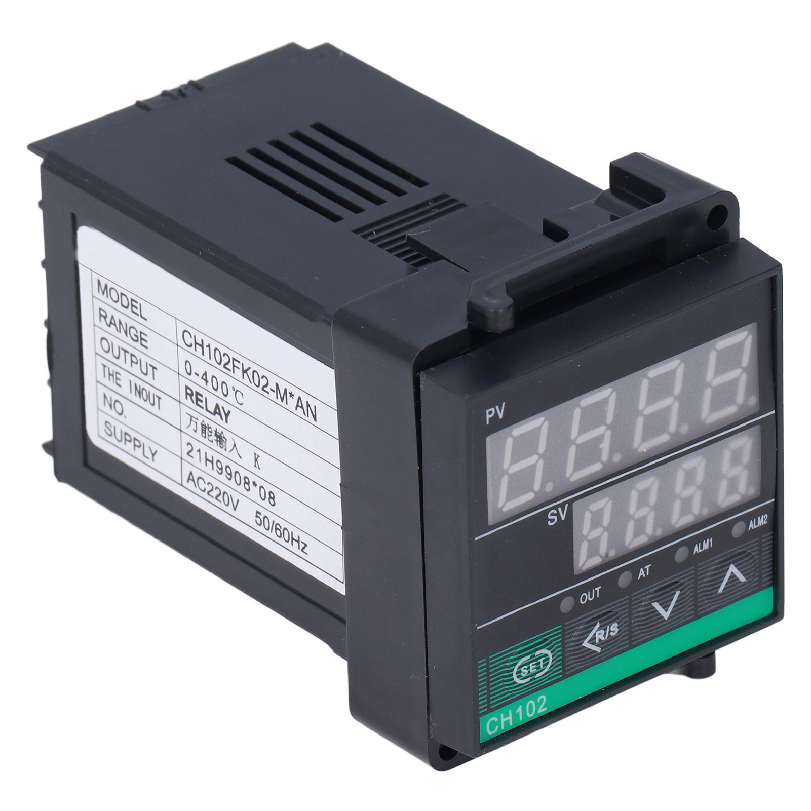 Intelligenter Pid-temperaturregler, Digitales Thermostat Typ K Ch102fk02-mxan 220 V Ac