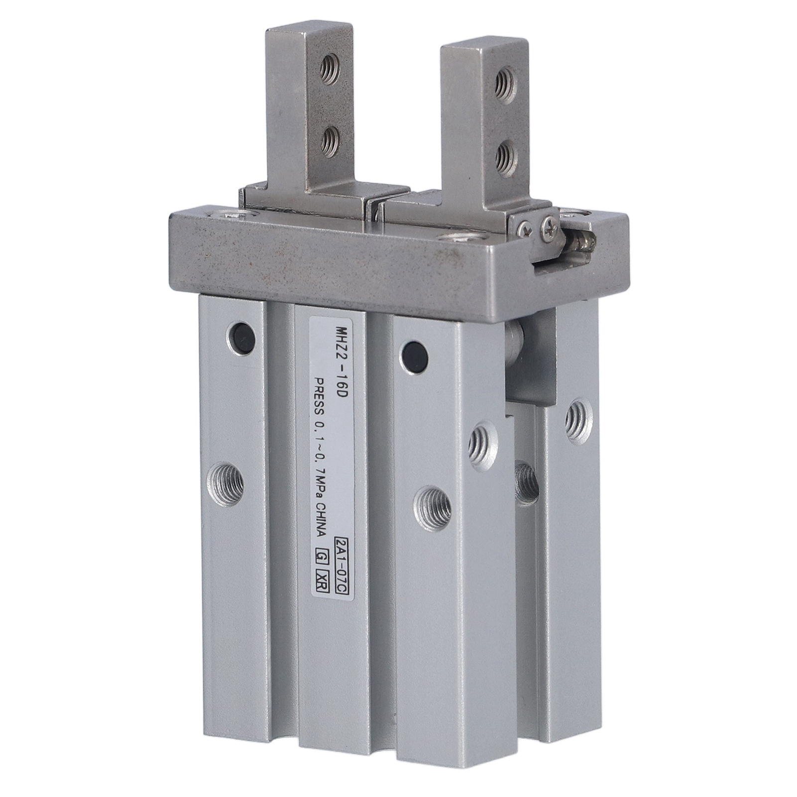 Mhz2-16d Doppeltwirkender Pneumatikzylinder Mit Parallelgreifer Und M5-0,8-gewinde
