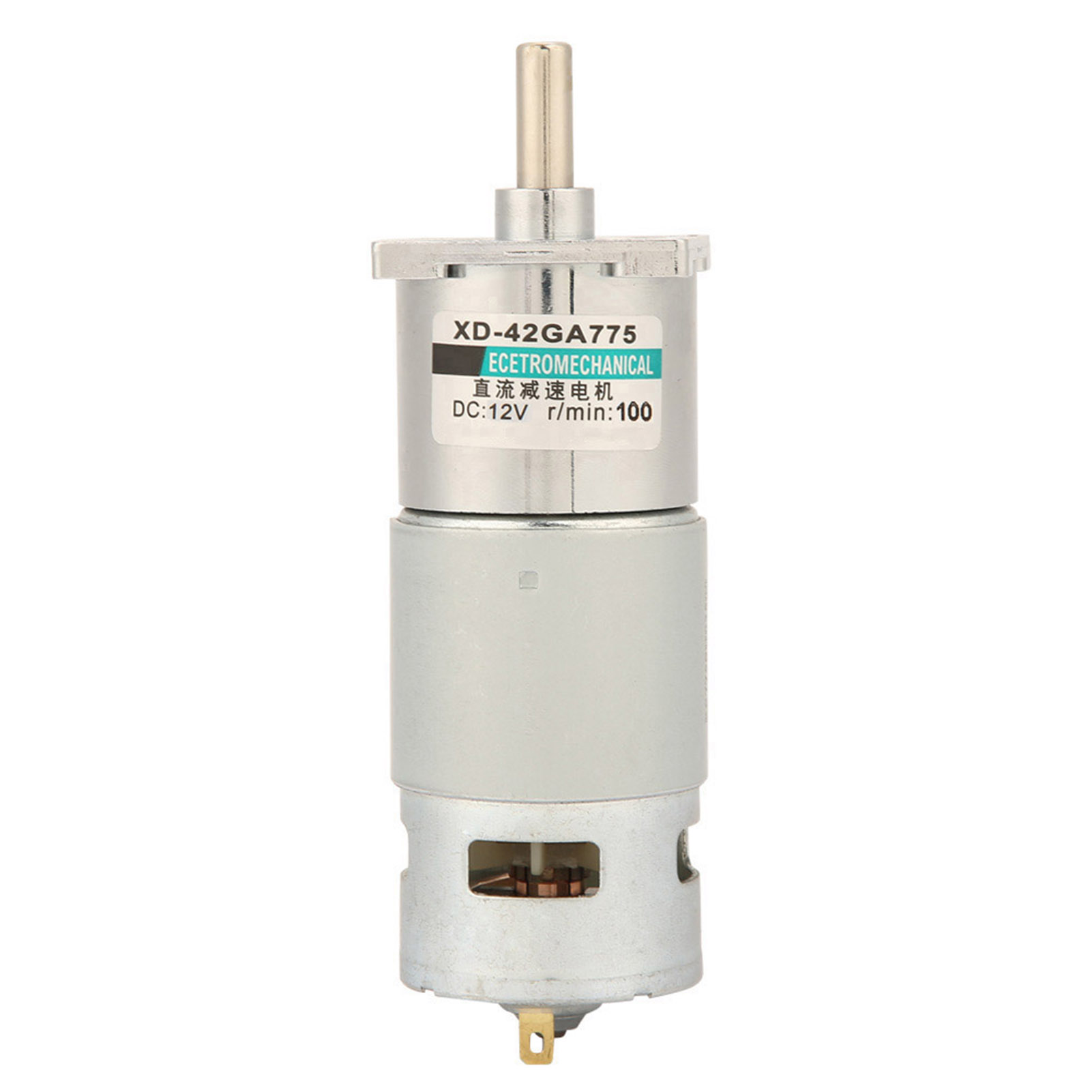Mikro-gleichstrom-getriebemotor Xd-42ga775, 12 V, Drehzahlregelung 100 U/min, Drehrichtung Im Und Gegen Den Uhrzeigersinn