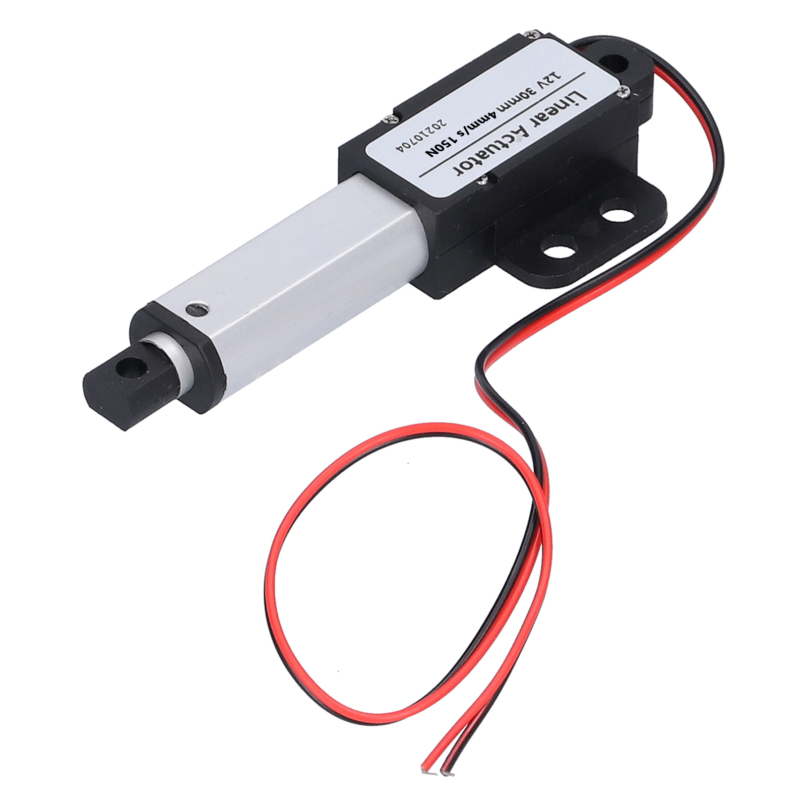 Linearantrieb (12 V Dc), 30 Mm Hub, Kurzschlussschutz, Geräuscharm, 150 N, 4 Mm/s, T-typ