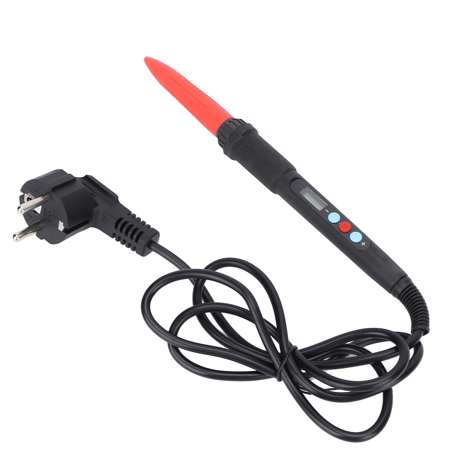 60-w-lötkolben Mit Innenheizung, Keramikkern, Konstanter Temperaturregelung Und Digitalanzeige. Eu-stecker, 110–220 V.