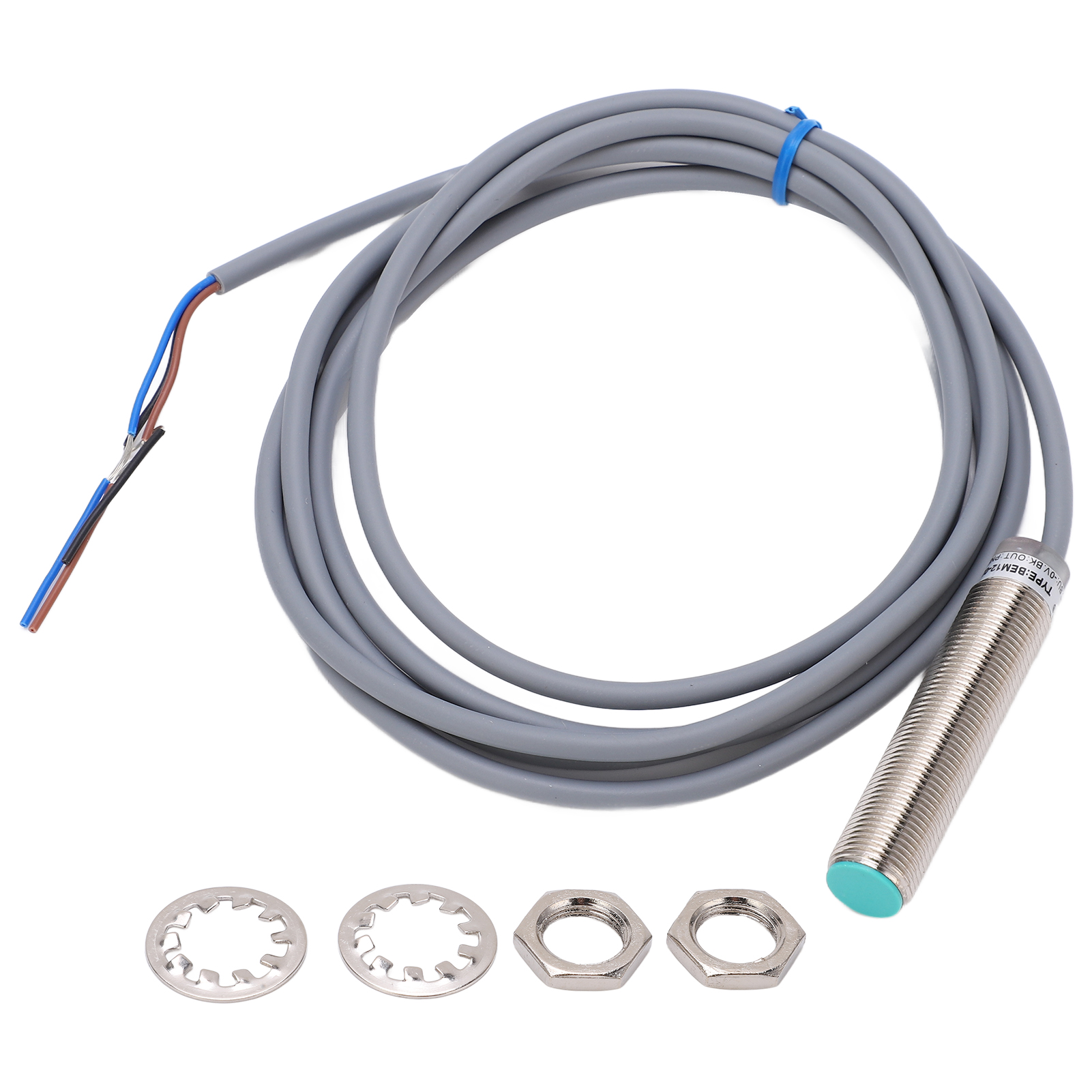 Pnp-öffner, 10–30 V Dc, Induktiver Näherungssensor Für Metall, 2 Mm Messbereich, Modell Bem12-02-pk