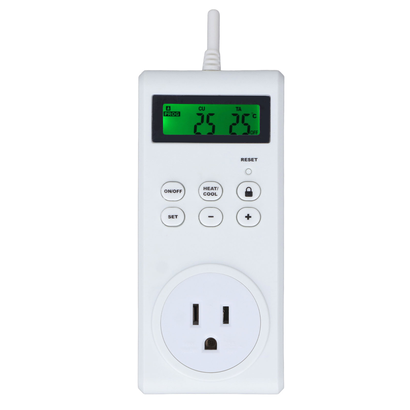 Intelligenter, Kabelloser, Programmierbarer Thermostat Mit Automatischer Temperaturregelung, 120-v-us-stecker