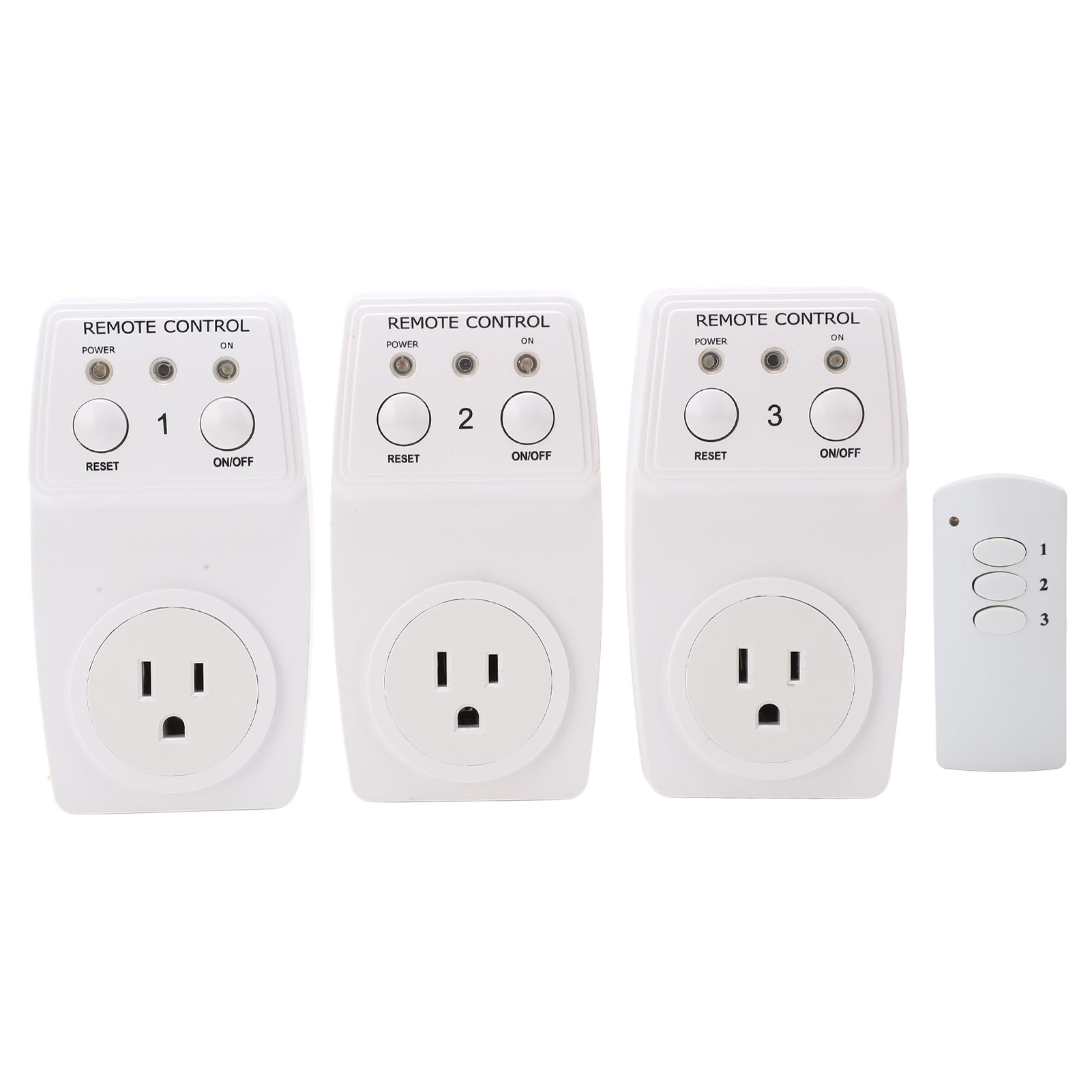 Kabelloser Abs-smart-fernbedienungsschalter Für Hochleistungsgeräte, 120-v-us-stecker