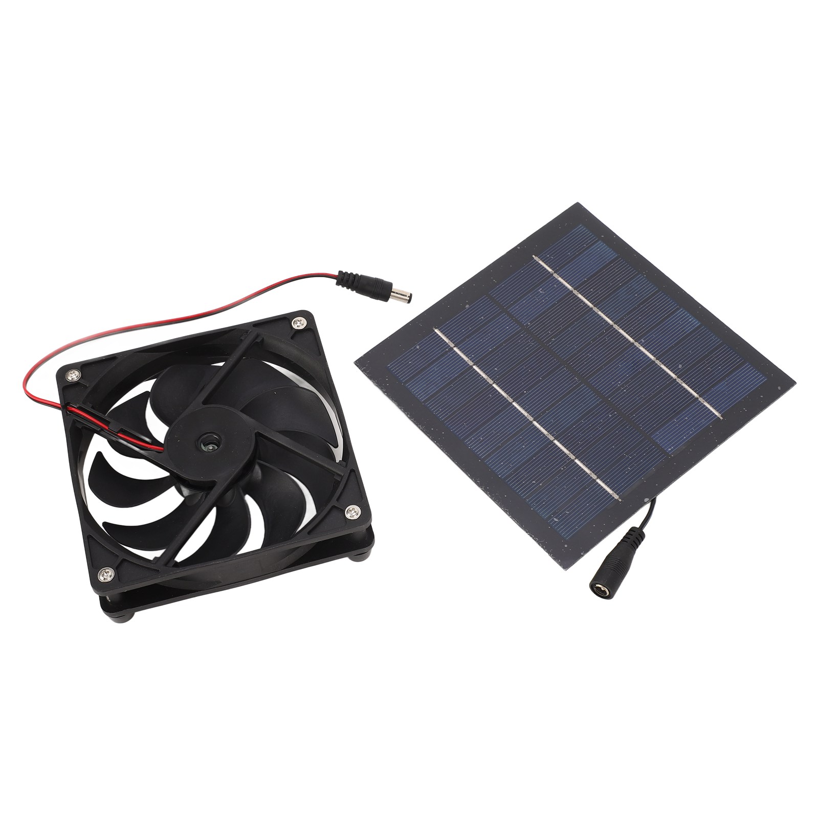Tragbarer 50-w-solarventilator Für Gewächshäuser, Hühnerställe Und Tierhäuser