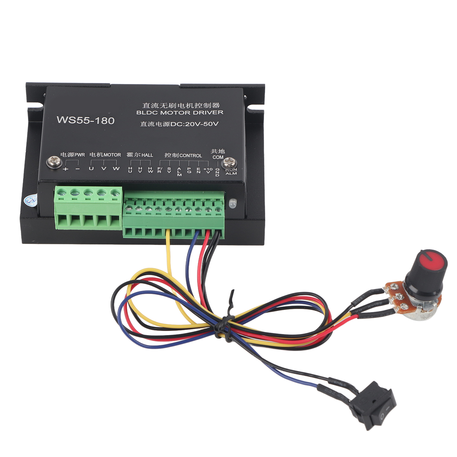 20v-50v Cnc Bürstenloser Bldc-motorcontroller Für Spindel Ws55-180