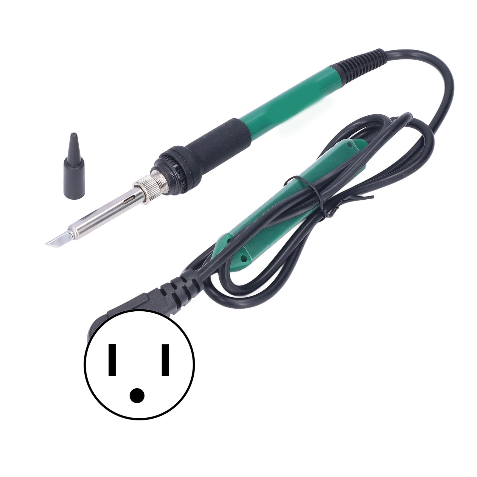 Elektrischer Lötkolben Mit Konstanter Temperatur, Antioxidativ, 5 Einstellbare Heizstufen, Schnelles Aufheizen, Lötwerkzeug Mit Us-stecker (110 V Wechselstrom).