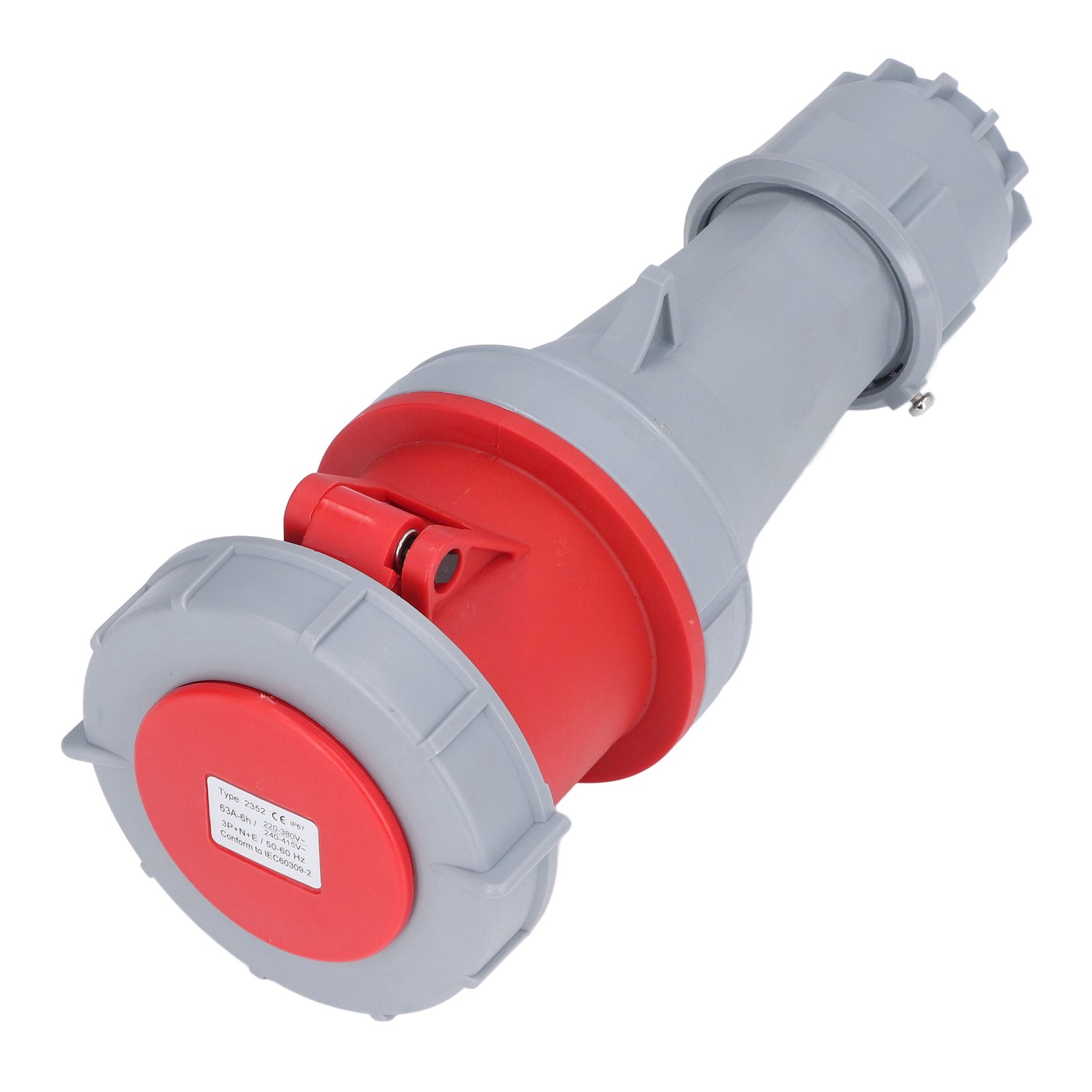 5-poliger Industriestecker 3p+n+e Ip67 Wasserdicht, Luftfahrtstecker 63a 220v/380v