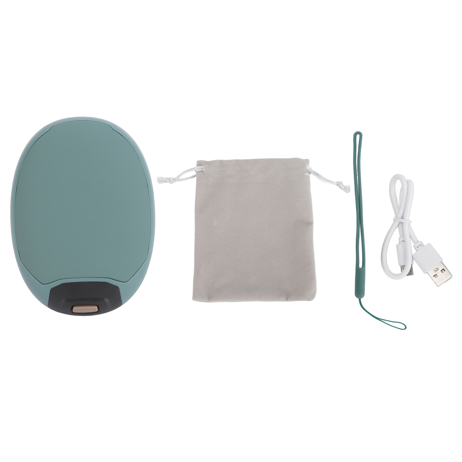 Tragbarer, Wiederaufladbarer Handwärmer Mit Lcd-bildschirm, 3 Heizstufen, Usb-schnellladefunktion Und Umweltfreundlicher Powerbank