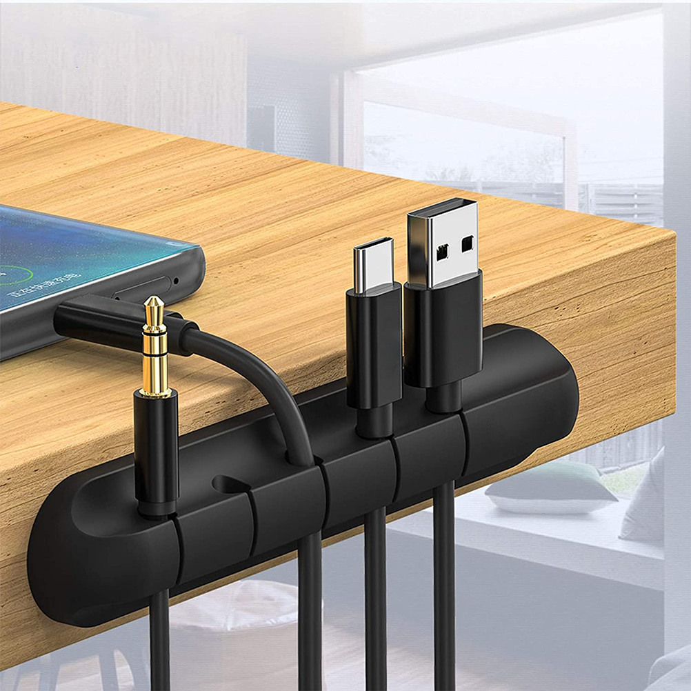 Flexibler Kabelorganizer Aus Silikonkleber – Flexibler Kabelschutz