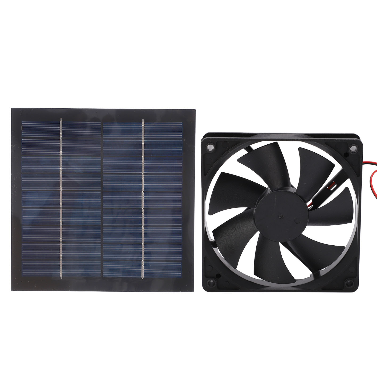 Mini-solarventilator 20w, Ip65 Wasserdicht, Umweltfreundlich, Hohe Effizienz (20%), Außenbelüftung