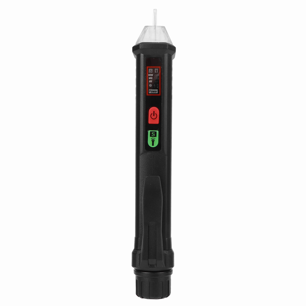 Vd410a Berührungsloser Digitaler Spannungsprüfer 12v-1000v Ac, Elektrischer Induktionsstift Mit Taschenlampe