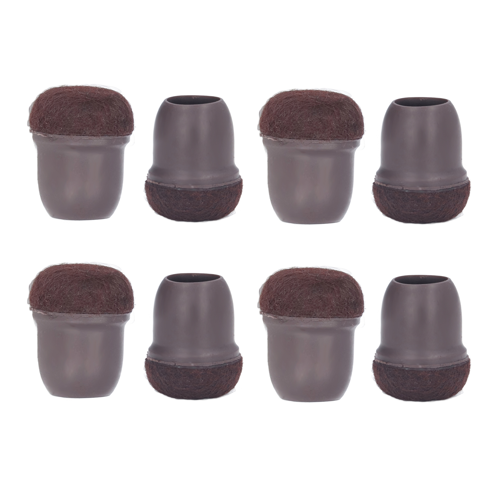 Rutschfeste Silikon-möbelbeinschoner Für Stühle, Tische, Betten Und Schränke – 8er-pack