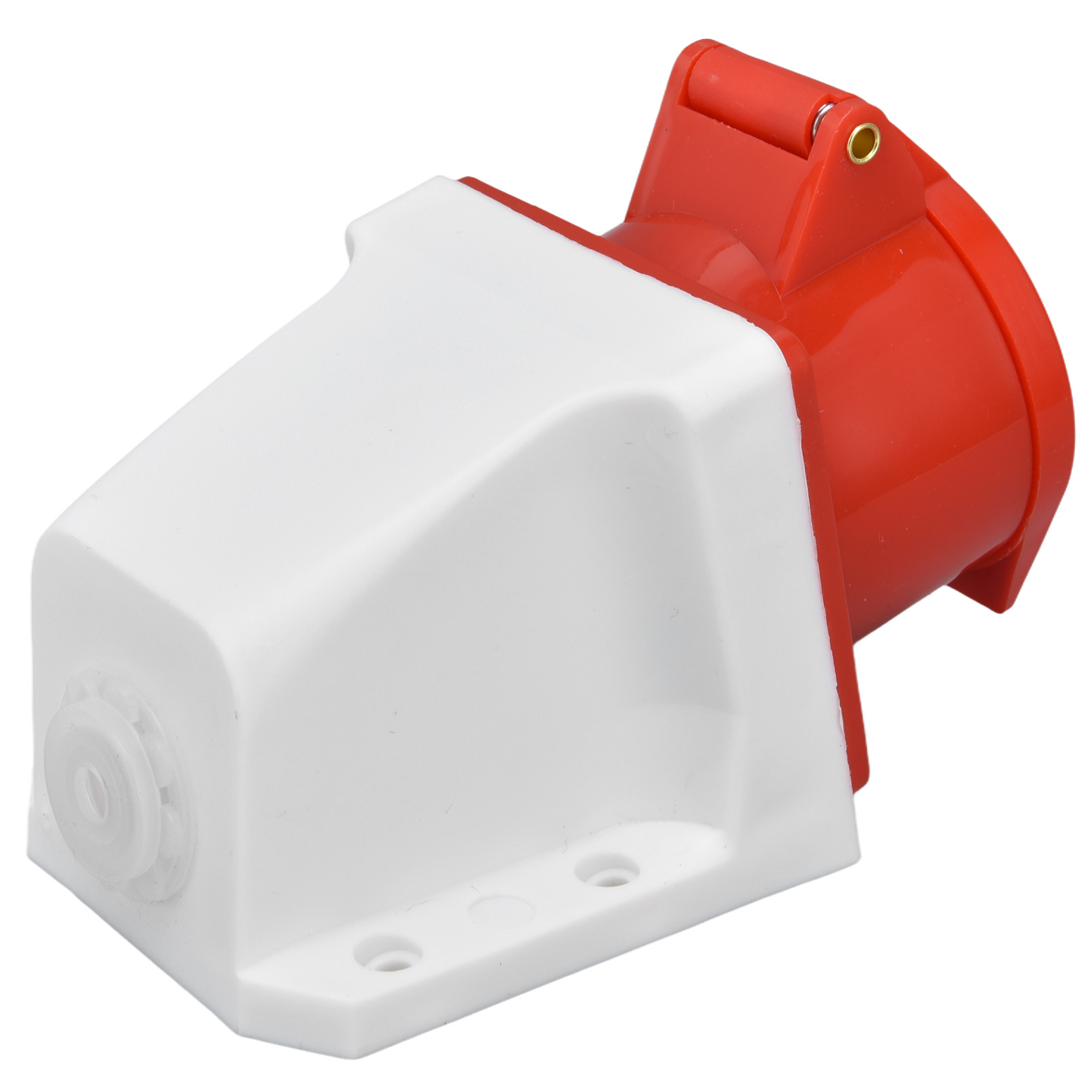 Industrielle Cee-steckdose Aus Rotmessing, Aufputzmontage, Schutzart Ip44, 220–380 V Für Elektrische Geräte