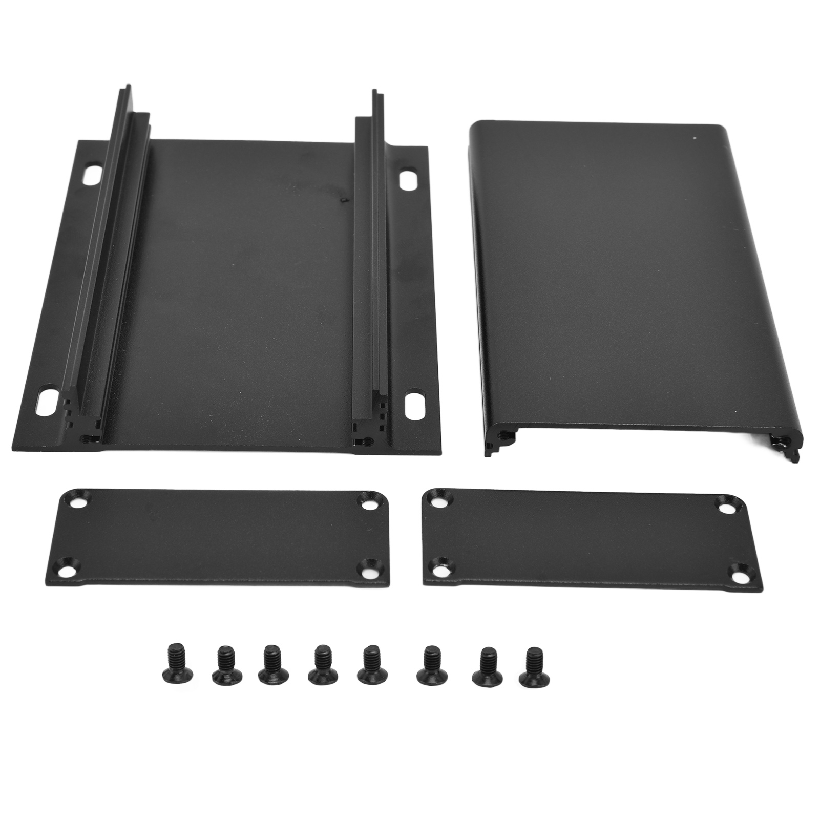 25 X 84 X 110 Mm Großes Gehäuse Aus Aluminiumlegierung, Mattschwarze Platte Für Elektrische Lautsprecher