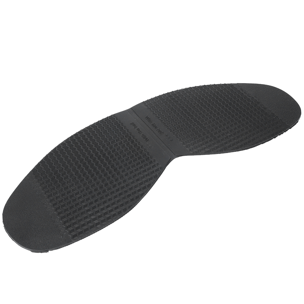 Rutschfeste Gummieinlegesohlen Für Lederschuhe – Reparatur Der Flachen Vordersohle (schwarz)