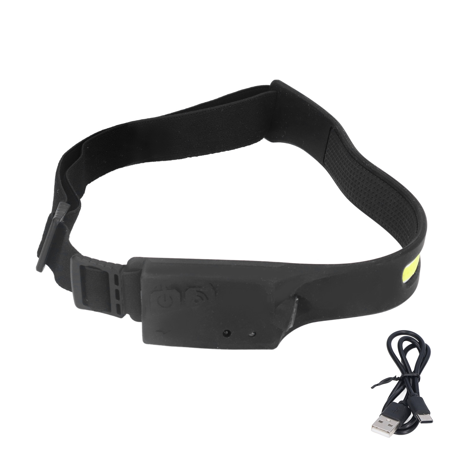 Wiederaufladbare Usb-stirnlampe, 350 Lumen Cob, Wasserdicht Nach Ipx4, 230° Breiter Abstrahlwinkel Für Outdoor-aktivitäten
