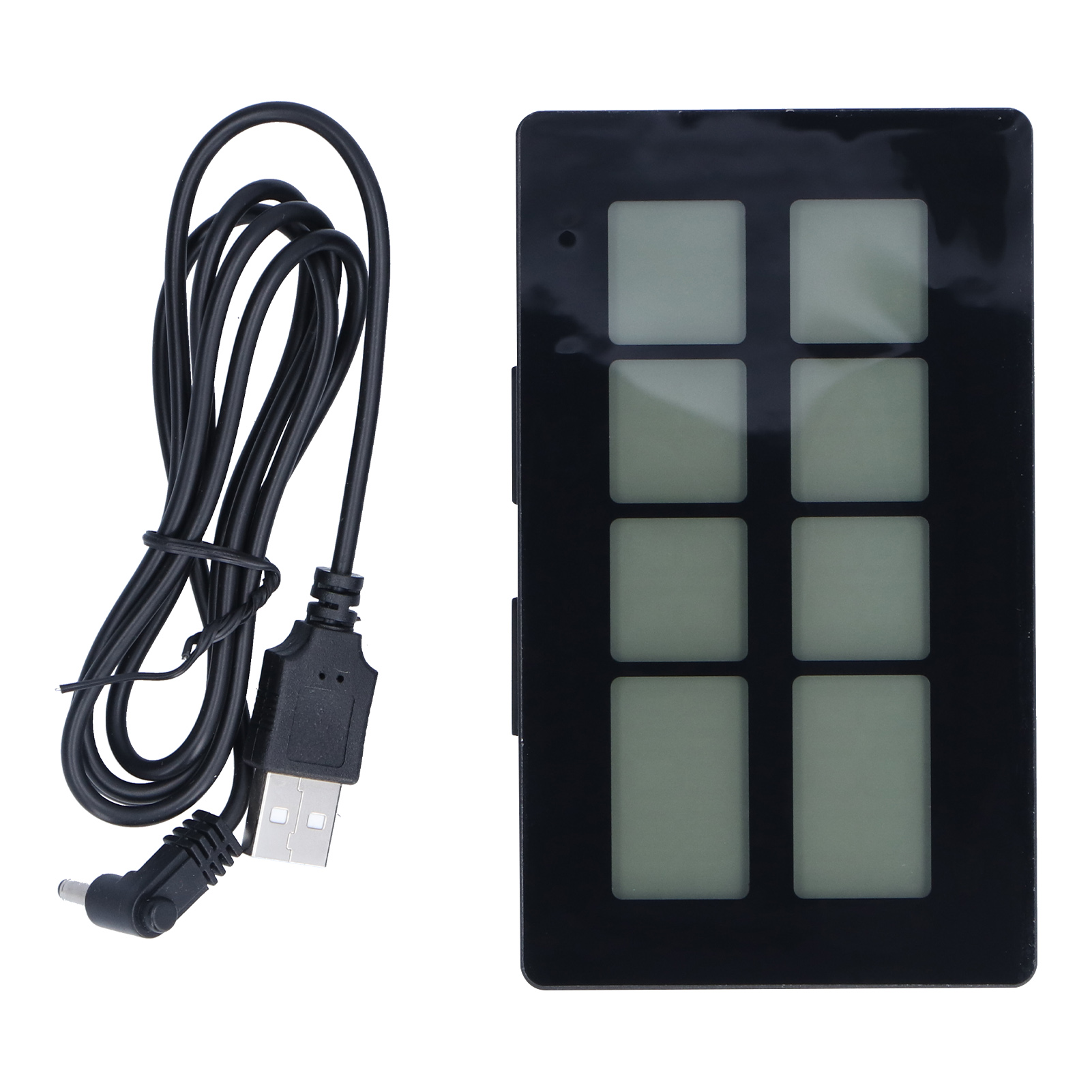 Schwarzer Magnetischer Küchentimer Mit Großem Led-display Für Küche Und Haushalt