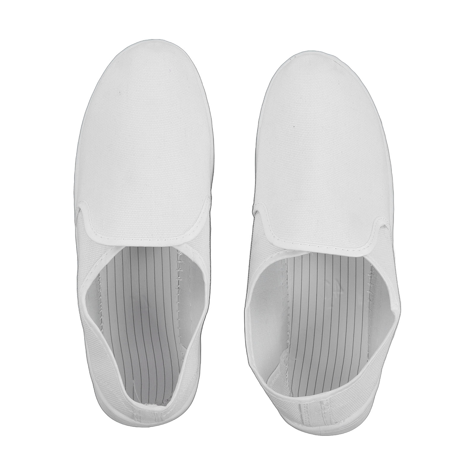 Antistatische Pvc-canvas-schuhe, Weiß, Größe 42, Für Staubfreie Werkstätten, Elektronik, Komfort Und Sicherheit