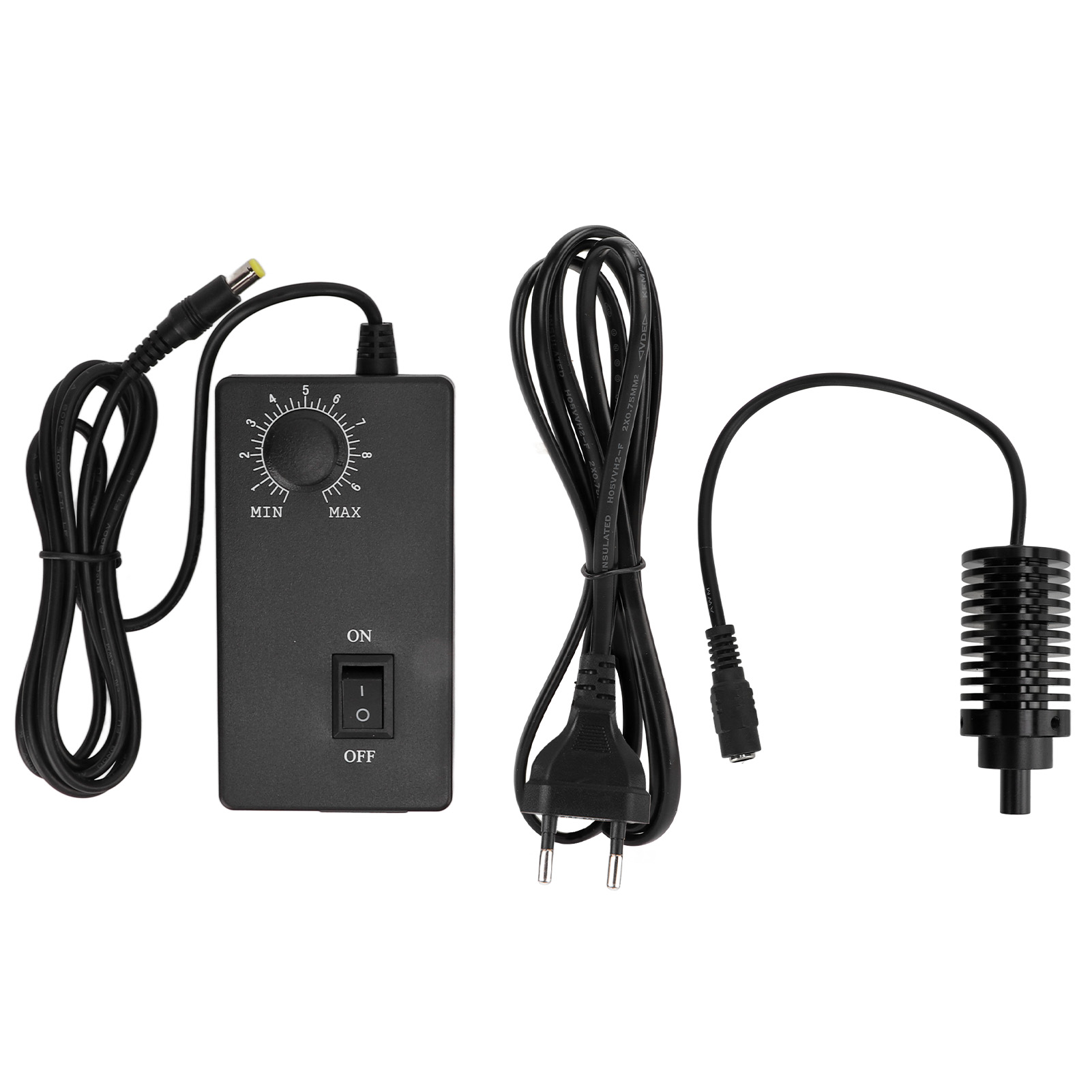 Hochleistungsfähige, Koaxiale Led-mikroskopleuchte, Verschleißfest Und Wärmeableitende Led-punktlampe Für Mikroskope, 100–240 V Wechselstrom, Eu-stecker, Weiß, 6 Mm Durchmesser