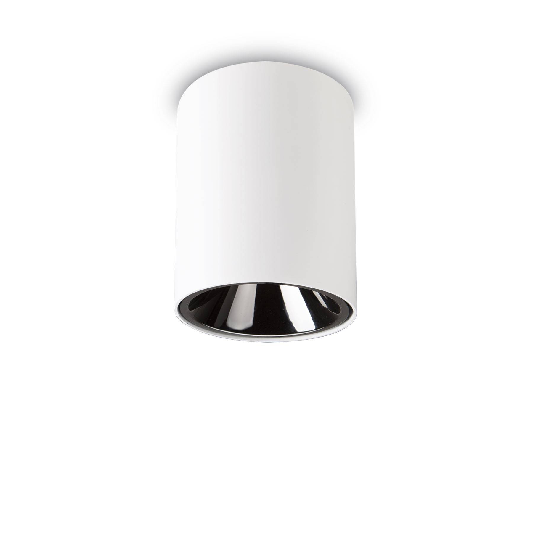 Ideal Lux - Nitro - Led 1 Light Round Surface Mounted Downlight Weiß