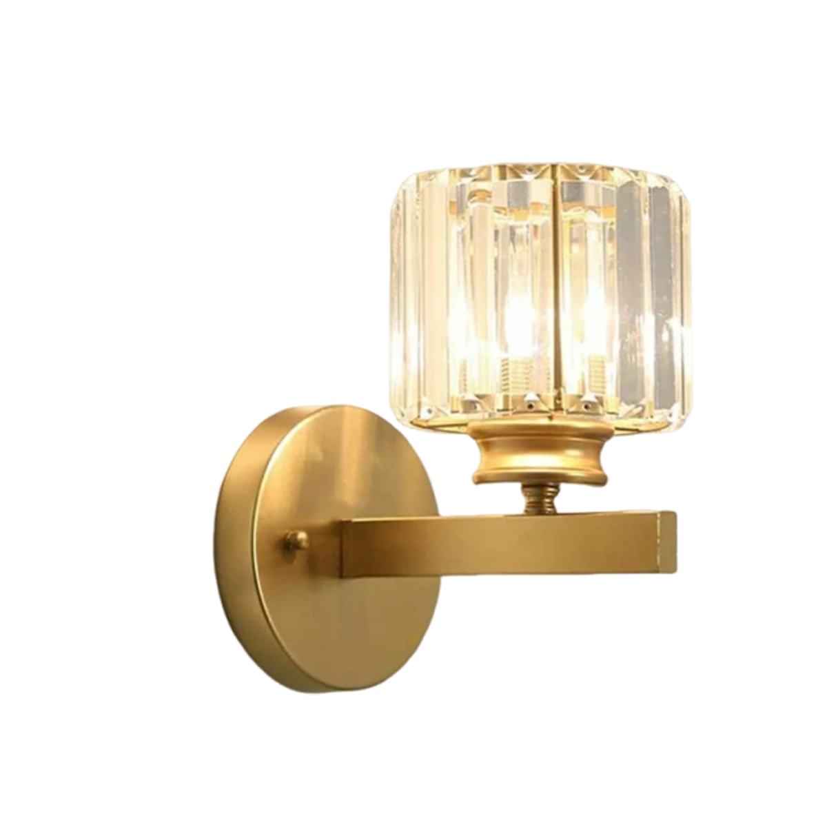 Metal Led Exquisite Postmodern Wall Lamp Crystal Wall Lamp Home Decoration Wall Lamp Living Room Tv Wall Lamp Bedroom Bedside Lamp E27 Glass Aisle Staircase