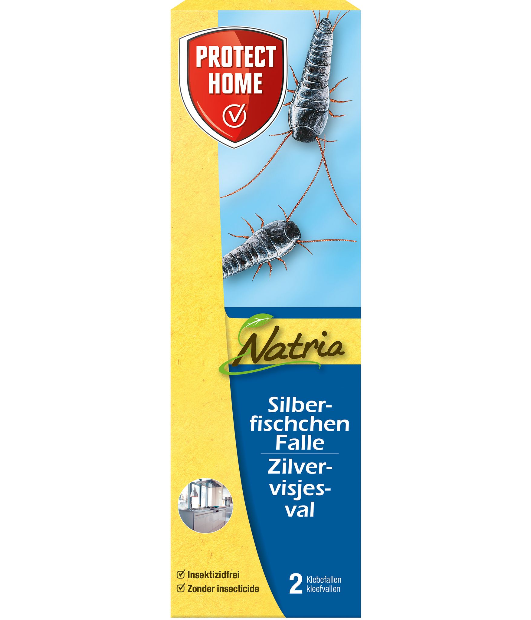 Silberfischchen-falle, Natria, Protect Home, 2 Stück