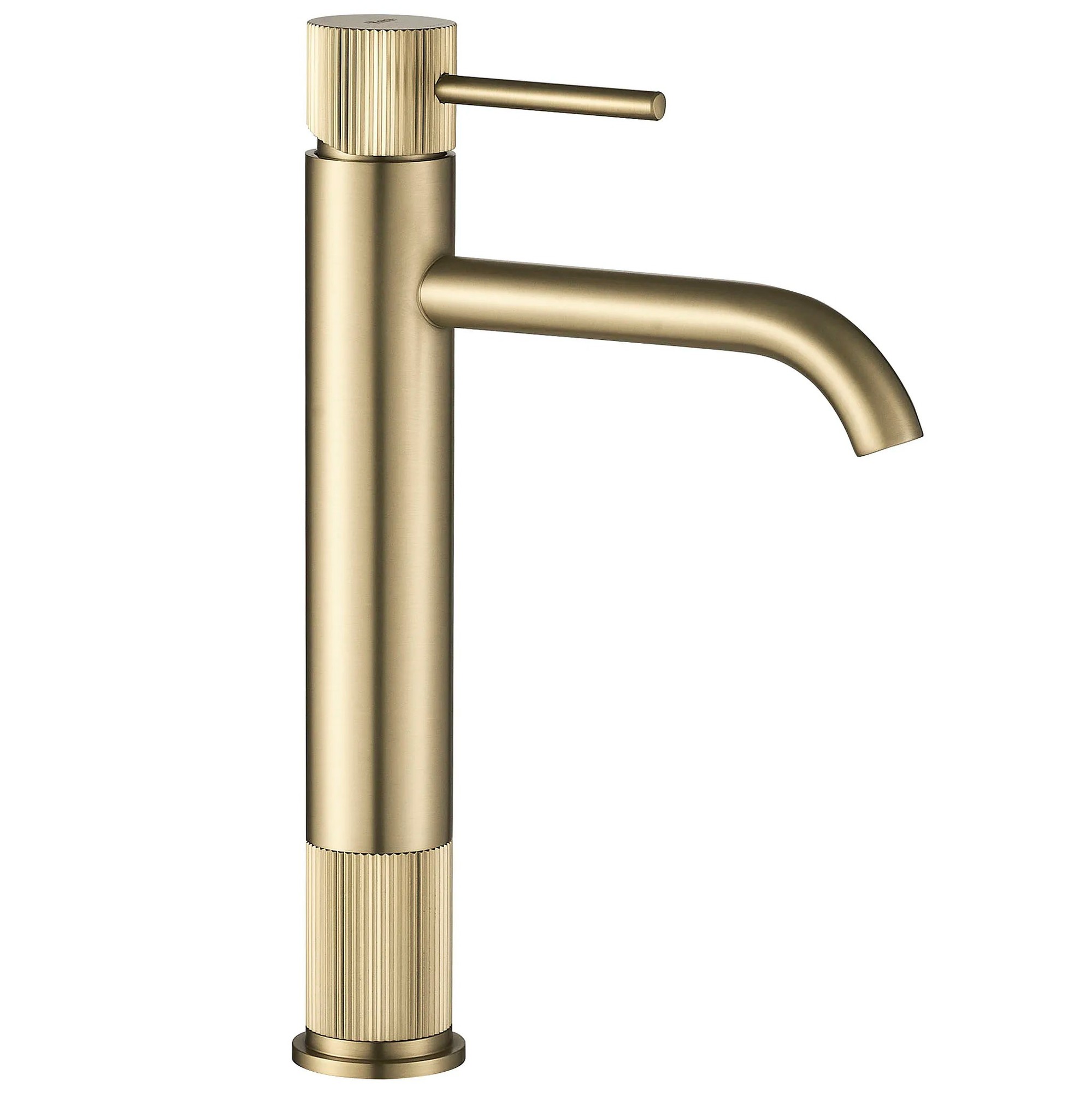 Waschbeckenarmatur Rea Lungo Stripe Brush Gold High