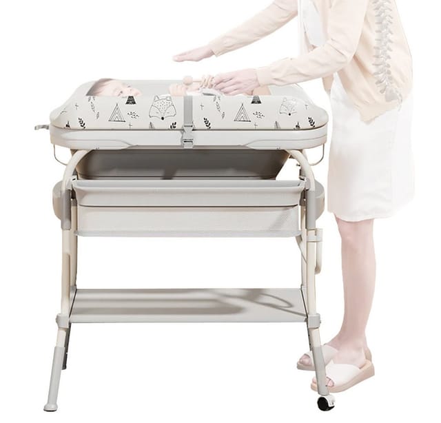 Baby-badewanne / Wickeltisch Bw2 Divit Set 2-in-1 Badewanne Mit Wickelauflage