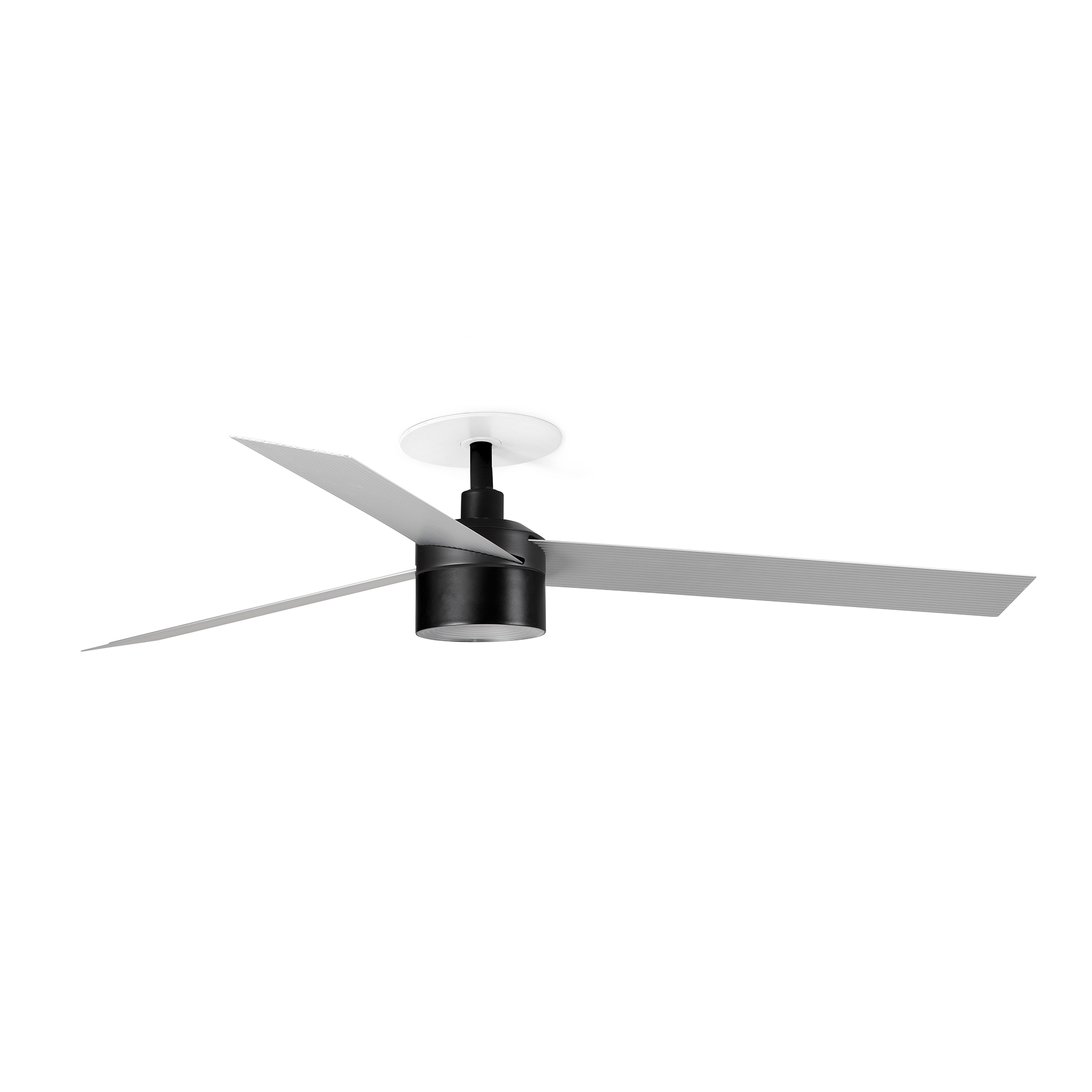 Cruiser Recessed Tek L Ventilatore Nero/aluminium 2700k
