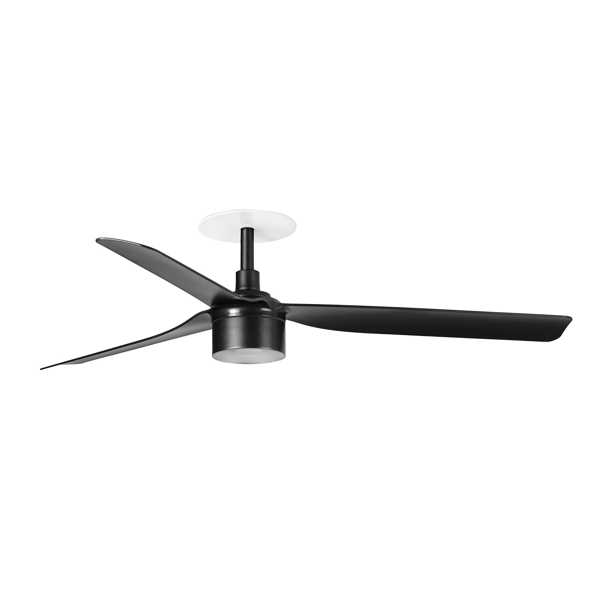 Punt Recessed Tek M Ventilatore Nero 3000k