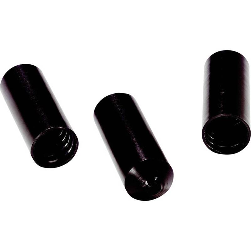[neuwertig] B-ware Lapp Warmschrumpfendkappe Abschlusskappe Kabel Schwarz Polyolefin 25 Mm 10 Stück
