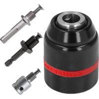 Adaptateur Mandrin Visseuse Mandrin Perceuse Sans Clé 1/2 20 Unf, 1,5 13mm, Accessoire Pour Perceuse Et Visseuse Électrique