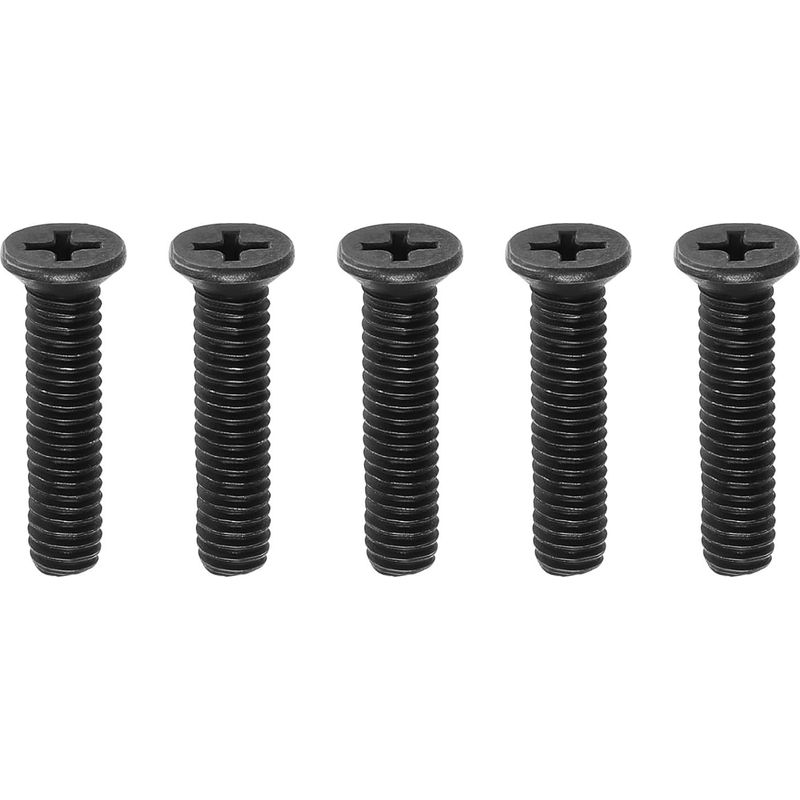 5 - Vis - Adaptateur - Filetage Gauche - Acier Carbone - Pour Mandrin Perceuse Unf - Noir - M5 X 25 Mm