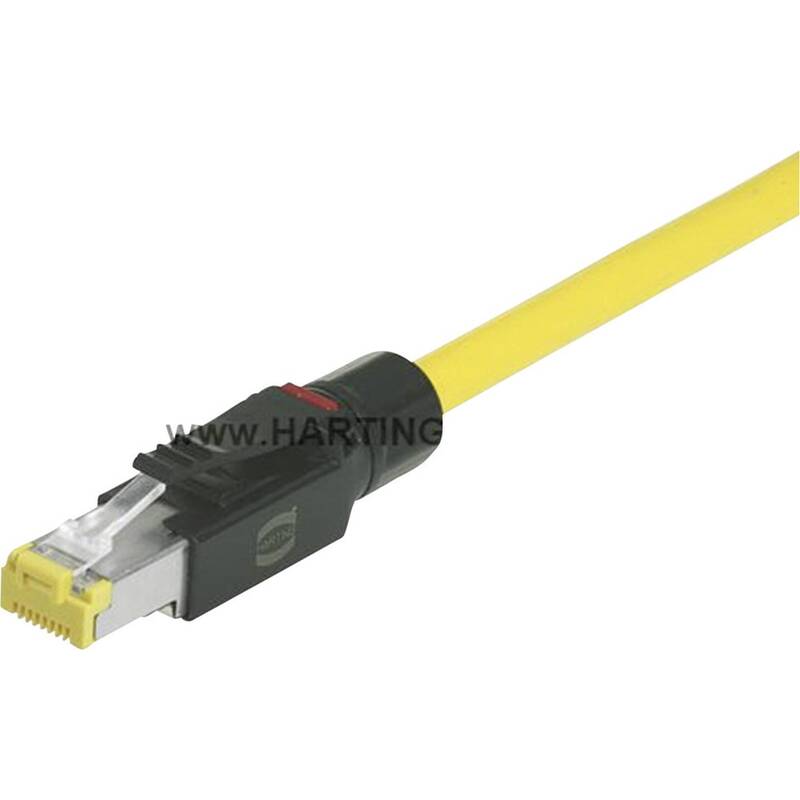 [neuwertig] B-ware Harting Sensor Aktor Datensteckverbinder Stecker Rj45 Schwarz Anschluss 8p8c