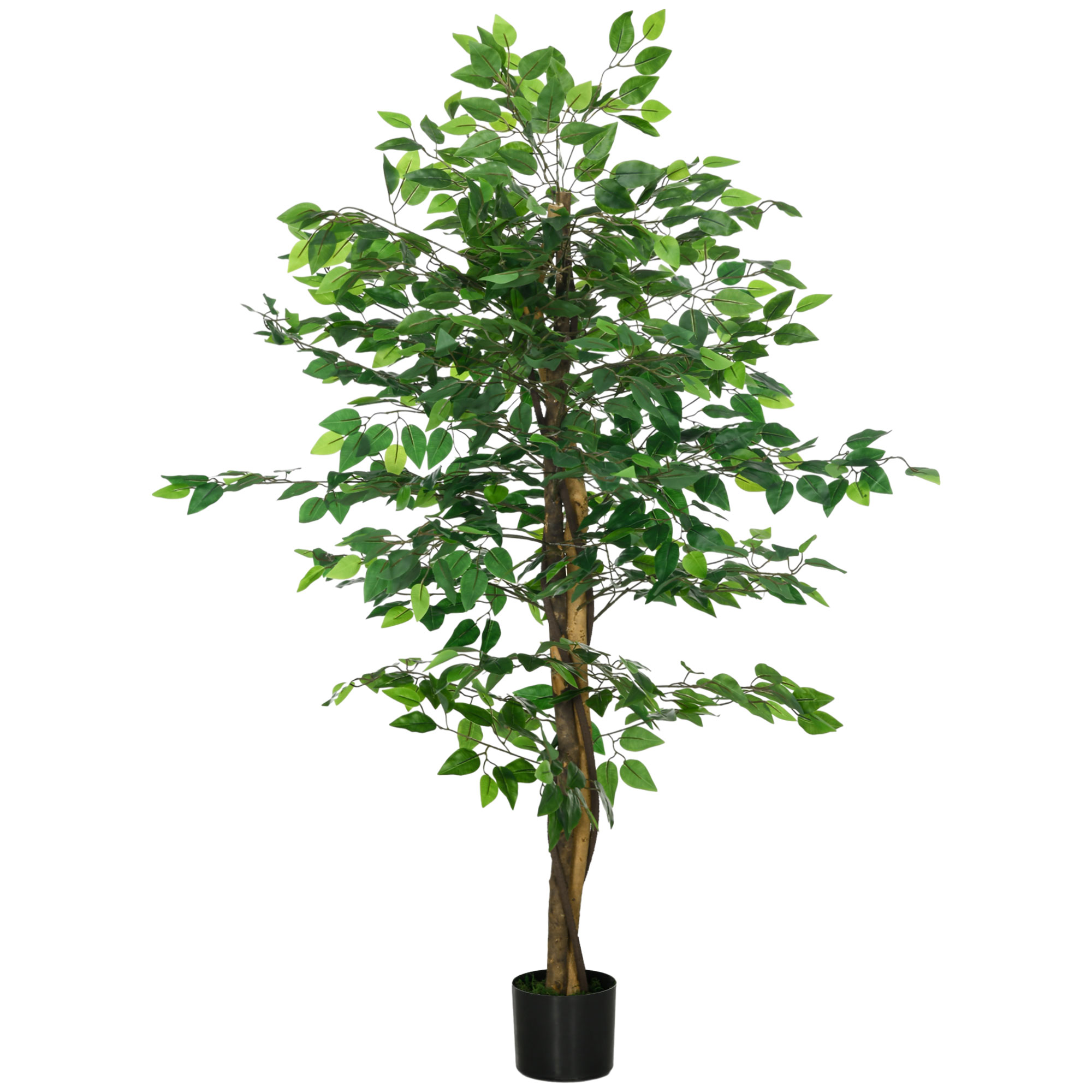 Künstlicher Ficus, 150 Cm Hoch, Für Den Innenbereich, Inklusive Topf