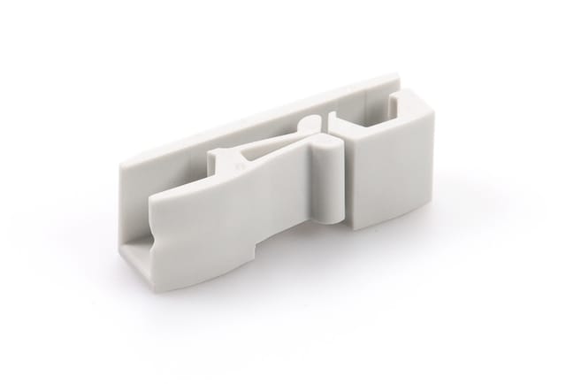 Geze Bodenführung Spielfrei, Zum Anschrauben, Aluminium, 123514