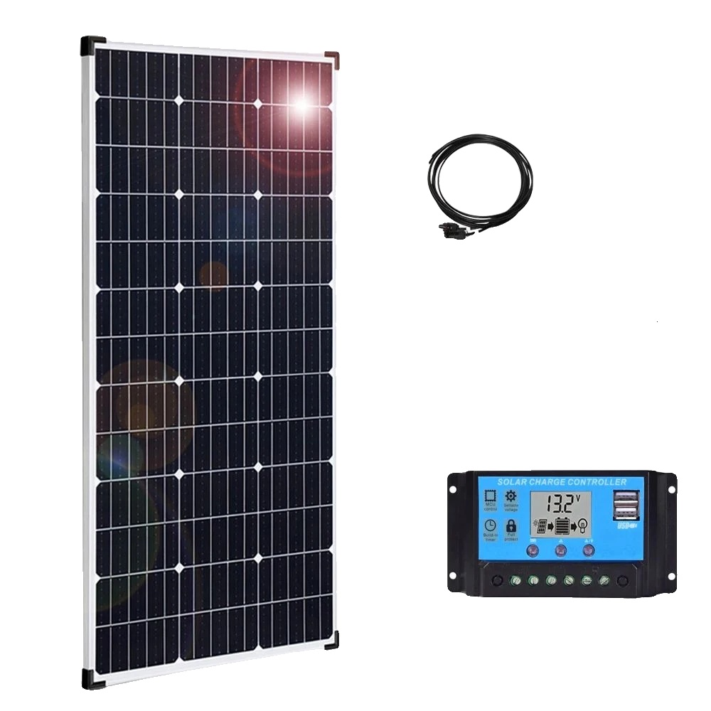 Solarmodul, Hohe Effizienz, Robustes Design, 200-w-solarmodul